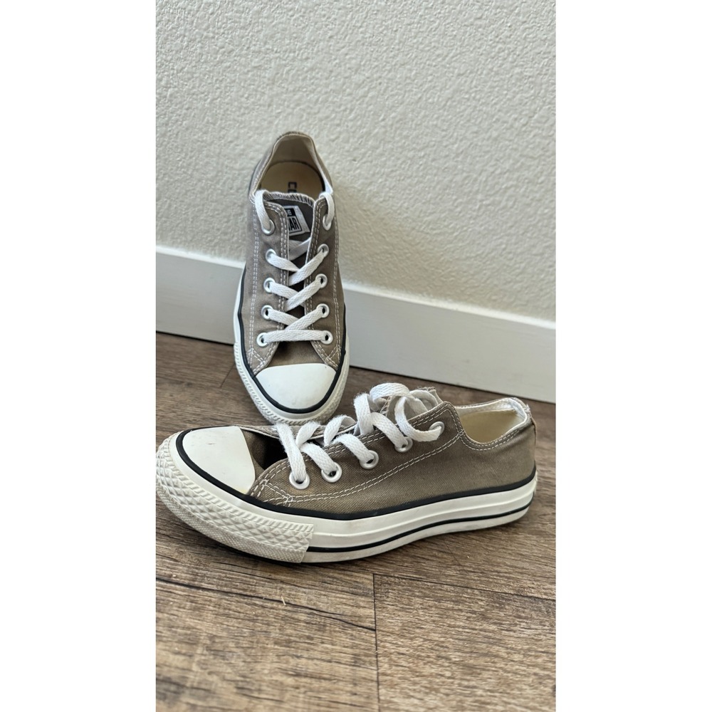 Converse Chuck Taylor All Star Low Top Charcoal Grey Sneakers  Womens 6